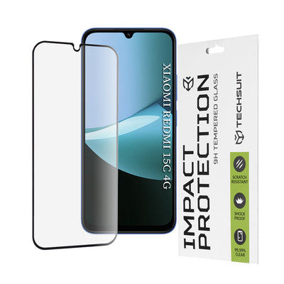 Folie de protectie pentru Xiaomi Redmi 15C 4G, Techsuit 111D Full Cover / Full Glue Glass