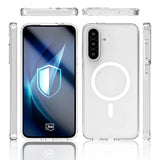 Husa pentru Samsung Galaxy A36 5G, 3mk Armor MagCase, transparenta