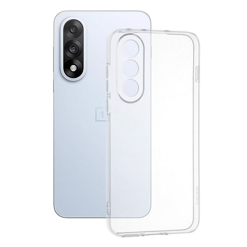 Husa pentru OnePlus Nord 5, Techsuit Clear Silicone, transparenta