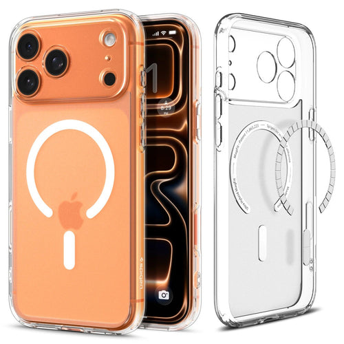 Husa pentru iPhone 17 Pro, Spigen Ultra Hybrid MagSafe (ACS10350), alb