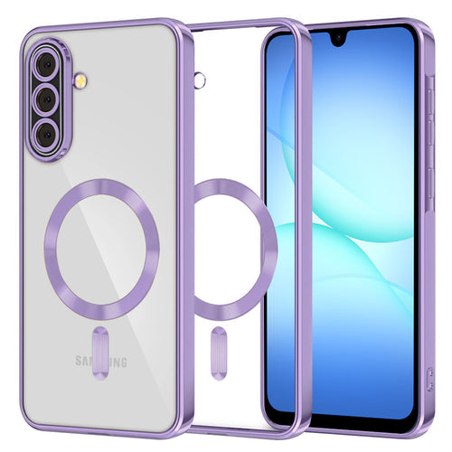 Husa pentru Samsung Galaxy A17 5G, Techsuit Lux Crystal MagSafe, mov