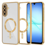 Husa pentru Samsung Galaxy A17 5G, Techsuit Lux Crystal MagSafe, argintiu