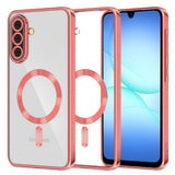 Husa pentru Samsung Galaxy A17 5G, Techsuit Lux Crystal MagSafe, argintiu