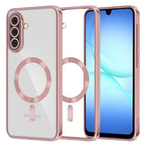 Husa pentru Samsung Galaxy A17 5G, Techsuit Lux Crystal MagSafe, argintiu