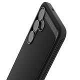 Husa pentru Samsung Galaxy S25 FE, Spigen Rugged Armor (ACS10025), negru