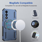 Husa pentru OnePlus Nord 5, Techsuit ArmorMag Case, albastru