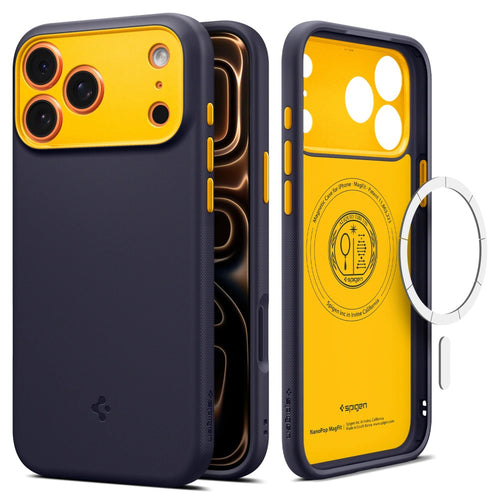 Husa pentru iPhone 17 Pro Max, Spigen Caseology Nano Pop MagSafe (ACS10260), mov