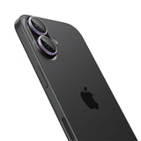 Folie de protectie pentru iPhone 16, Spigen (2 pack) Optik.tR EZ Fit Pro Camera Glass (AGL10127)