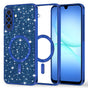 Husa pentru Samsung Galaxy A17 5G, Techsuit Lux Glitter MagSafe, albastru