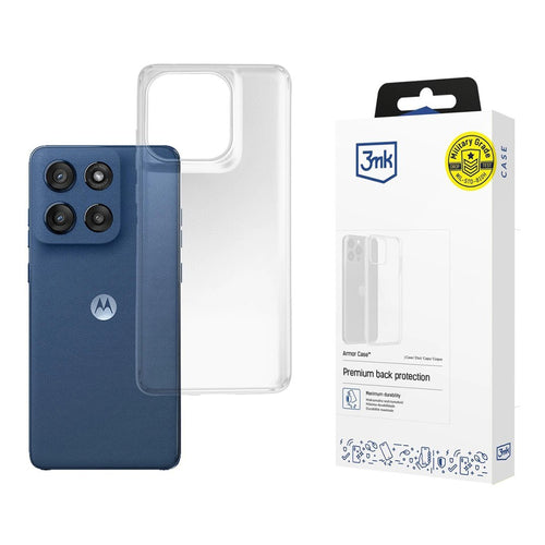 Husa pentru Motorola Edge 60, 3mk Armor Case, transparenta