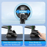 Suport auto Techsuit TabbyX (ST1), pentru Tablet/Telefon, Flexibil, 360A° Adjust, Universal, negru