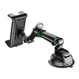 Suport auto Techsuit TabbyX (ST1), pentru Tablet/Telefon, Flexibil, 360A° Adjust, Universal, negru