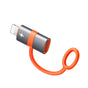 Adaptor Mcdodo Adapter (OT-0510), cu Silicon Hook, Aluminium Alloy, Type-C to Lightning, 36W Portabil Design, Gri