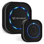 Techsuit Premium Wireless Doorbell Buzzzly (SU1), Waterproof, 38 Unique Tune, 4 Volume Levels, 5 Modes Music/Flash, Negru