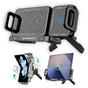 Suport auto Techsuit Premium cu Incarcare Wireless ModoDock (SW1), pentru Grila ventilatie, 90A° Intelligent Rotatie, 15W, negru