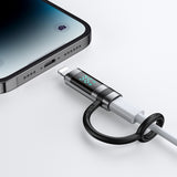Adaptor Mcdodo Adapter Pigeon Series (OT-2610), cu Silicon Hook, Aluminium Alloy, USB-C to Lightning 36W