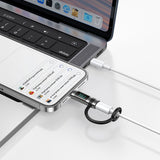 Adaptor Mcdodo Adapter Pigeon Series (OT-2610), cu Silicon Hook, Aluminium Alloy, USB-C to Lightning 36W
