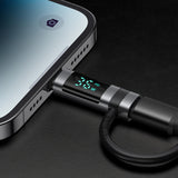 Adaptor Mcdodo Adapter Pigeon Series (OT-2610), cu Silicon Hook, Aluminium Alloy, USB-C to Lightning 36W