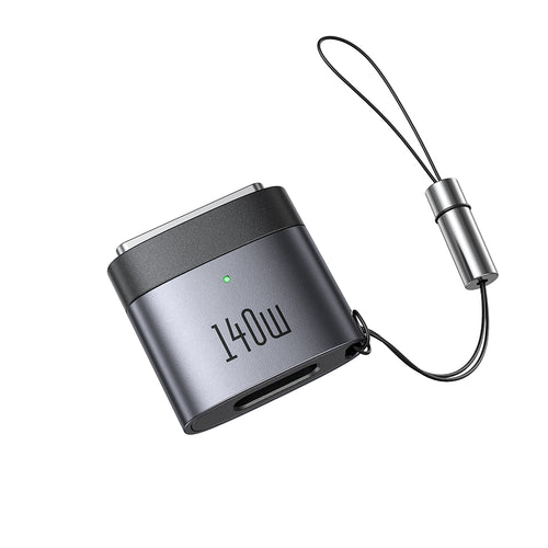 Adaptor Mcdodo OTG Adapter (OT-6850), Type-C to MagSafe 3, 140W, Aliaj Aluminiu, Indicator LED, pentru MacBook Air/pro