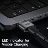 Adaptor Mcdodo OTG Adapter (OT-6850), Type-C to MagSafe 3, 140W, Aliaj Aluminiu, Indicator LED, pentru MacBook Air/pro