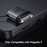 Adaptor Mcdodo OTG Adapter (OT-6850), Type-C to MagSafe 3, 140W, Aliaj Aluminiu, Indicator LED, pentru MacBook Air/pro