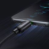 Cablu Mcdodo de date (CA-3990), USB to Micro-USB, Nylon Braided, Aliaj aluminiu, QC4.0, 1m, negru