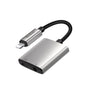Adaptor Mcdodo Audio Adapter Wales Series (CA-5540), Lightning to Lightning, DC 3.5mm, Aluminum Alloy, Nylon, 5V/2A
