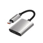 Adaptor Mcdodo Audio Adapter Wales Series (CA-5570), Type-C to Type-C, Aluminum Alloy, Nylon, High Resolution, PD60W