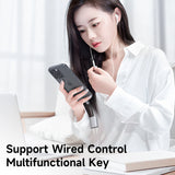 Adaptor Mcdodo Audio Adapter Wales Series (CA-5570), Type-C to Type-C, Aluminum Alloy, Nylon, High Resolution, PD60W
