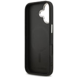 Husa pentru iPhone 17, Karl Lagerfeld Leather K&C Pins MagSafe (KLHMP17SPSMLRKCK), negru