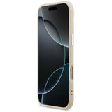 Husa pentru iPhone 17 Air, Karl Lagerfeld Leather K&C Pins MagSafe (KLHMP17MPSMLRKCE), maro