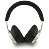 Casti wireless Guess 4G Classic Logo (GUBHC15P4MRSCK), Bluetooth, ANC, On-ear, Eco Leather, negru;auriu