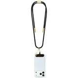 Cablu Guess de date Cbdy 4G Charm (GUCCUCNY4GDK), USB-C to USB-C, Incarcare rapida, Reglabil Strap, Protective Cap, 1.5m, negru