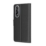 Husa pentru OnePlus Nord 5, Techsuit Leather Folio, negru