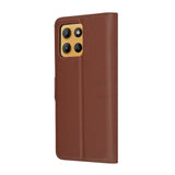 Husa pentru Motorola Moto G15, Techsuit Leather Folio, maro