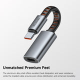 Adaptor Mcdodo Audio Adapter (CA-4870), Lightning to Type-C, 2A, 24W, 480Mbps, OTG, Support Fast Charge, Call Function