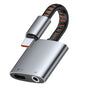Adaptor Mcdodo Audio Adapter (CA-3120), USB-C to USB-C & DC 3.5mm, PD60W, Premium Sound Quality, Aluminum Alloy/nylon