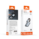 Adaptor Mcdodo Audio Adapter (CA-3120), USB-C to USB-C & DC 3.5mm, PD60W, Premium Sound Quality, Aluminum Alloy/nylon