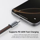 Adaptor Mcdodo Audio Adapter (CA-3120), USB-C to USB-C & DC 3.5mm, PD60W, Premium Sound Quality, Aluminum Alloy/nylon