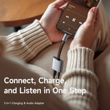Adaptor Mcdodo Audio Adapter (CA-3120), USB-C to USB-C & DC 3.5mm, PD60W, Premium Sound Quality, Aluminum Alloy/nylon
