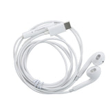 Casti cu Fir Mcdodo Element Series (HP-6071), In-ear, Type-C, 1.2m, Alb