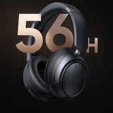 Casti wireless Mcdodo T02 Series (HP-1420), On-ear, Bluetooth V5.4, 500mAh, ANC Anulare zgomot, negru