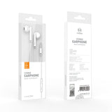 Mcdodo Casti cu fir Element Series (HP-6080), In-Ear, Jack 3.5mm, 1.2m, Alb