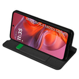 Husa pentru Motorola Moto G05, Techsuit Magskin Book, negru