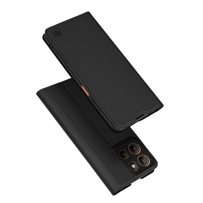 Husa pentru Motorola Moto G15, Techsuit Magskin Book, negru