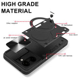 Husa pentru OnePlus Nord CE5, Techsuit CamGuard Pro, negru