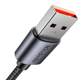 Cablu Mcdodo de date (CA-6490), USB-A to Lightning, Afisaj LED, 3A, 1.2m, negru