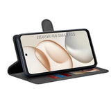 Husa pentru Honor 400 Smart 5G, Techsuit Diary Book, negru