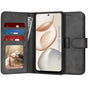 Husa pentru Honor 400 Smart 5G, Techsuit Diary Book, negru