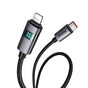 Cablu Mcdodo de date (CA-6570), USB-C to Lightning, Afisaj LED, 36W, 1.2m, negru